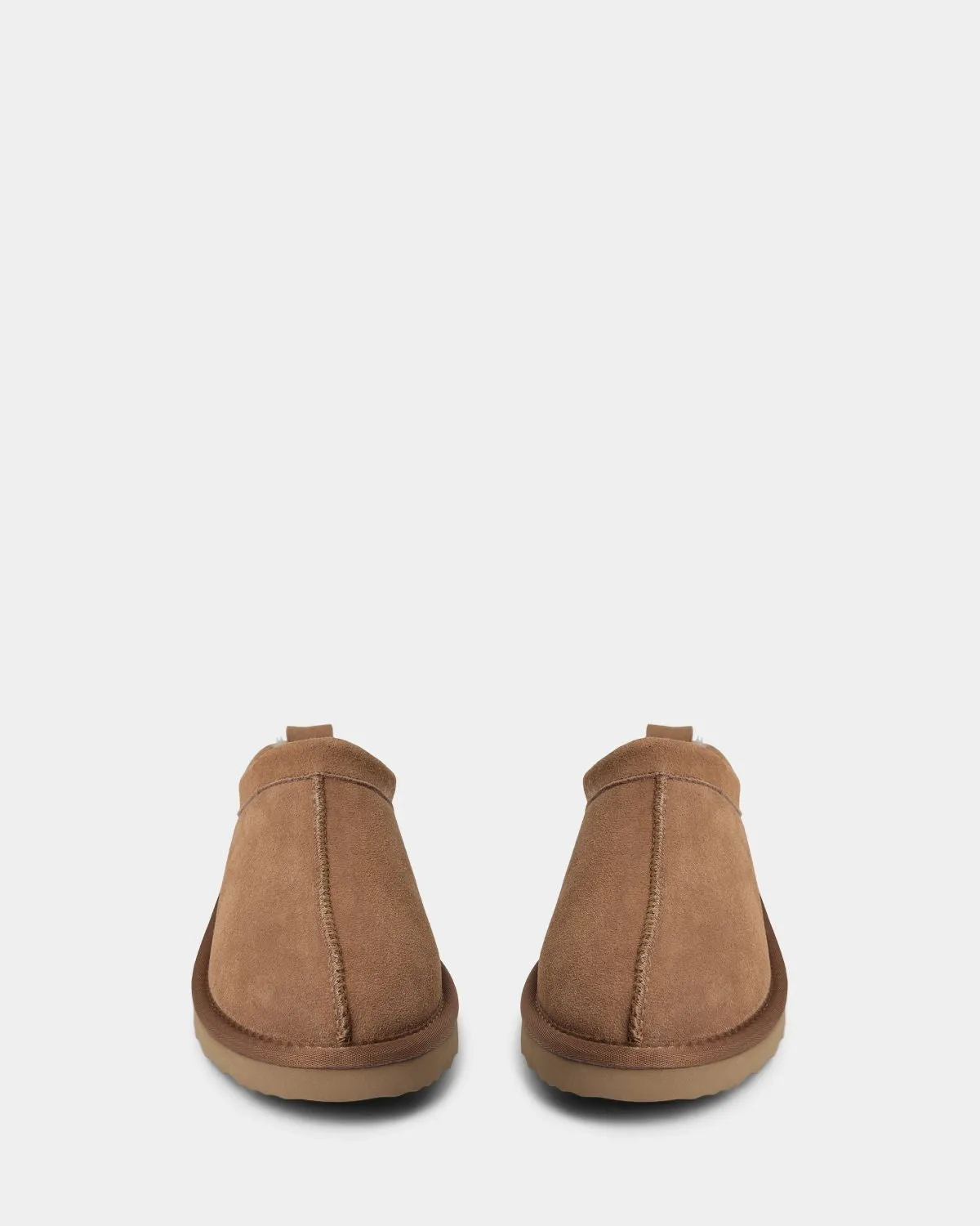 ADELENASY TEDDY SHOE - Dark sand