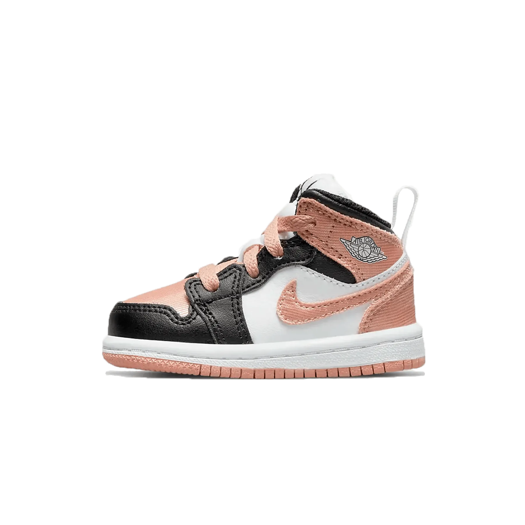 Air Jordan 1 Mid TD 'White Light Madder Root'