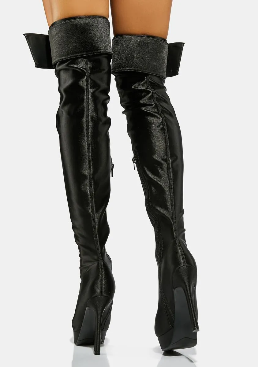 Always Luxurious Thigh High Boots