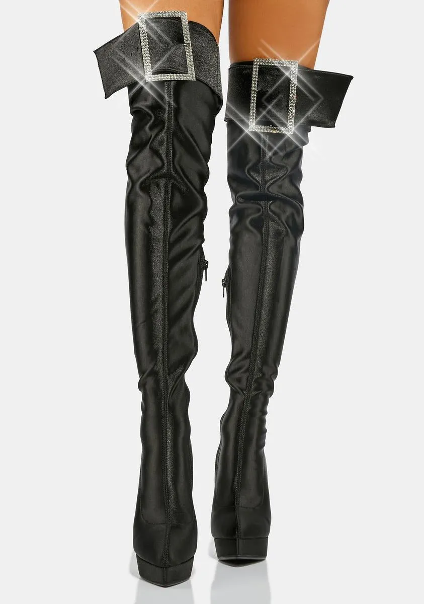 Always Luxurious Thigh High Boots