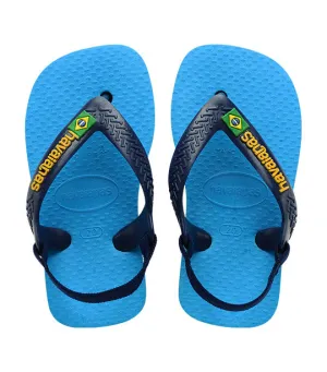 Baby Brasil Logo - Turquoise/Navy