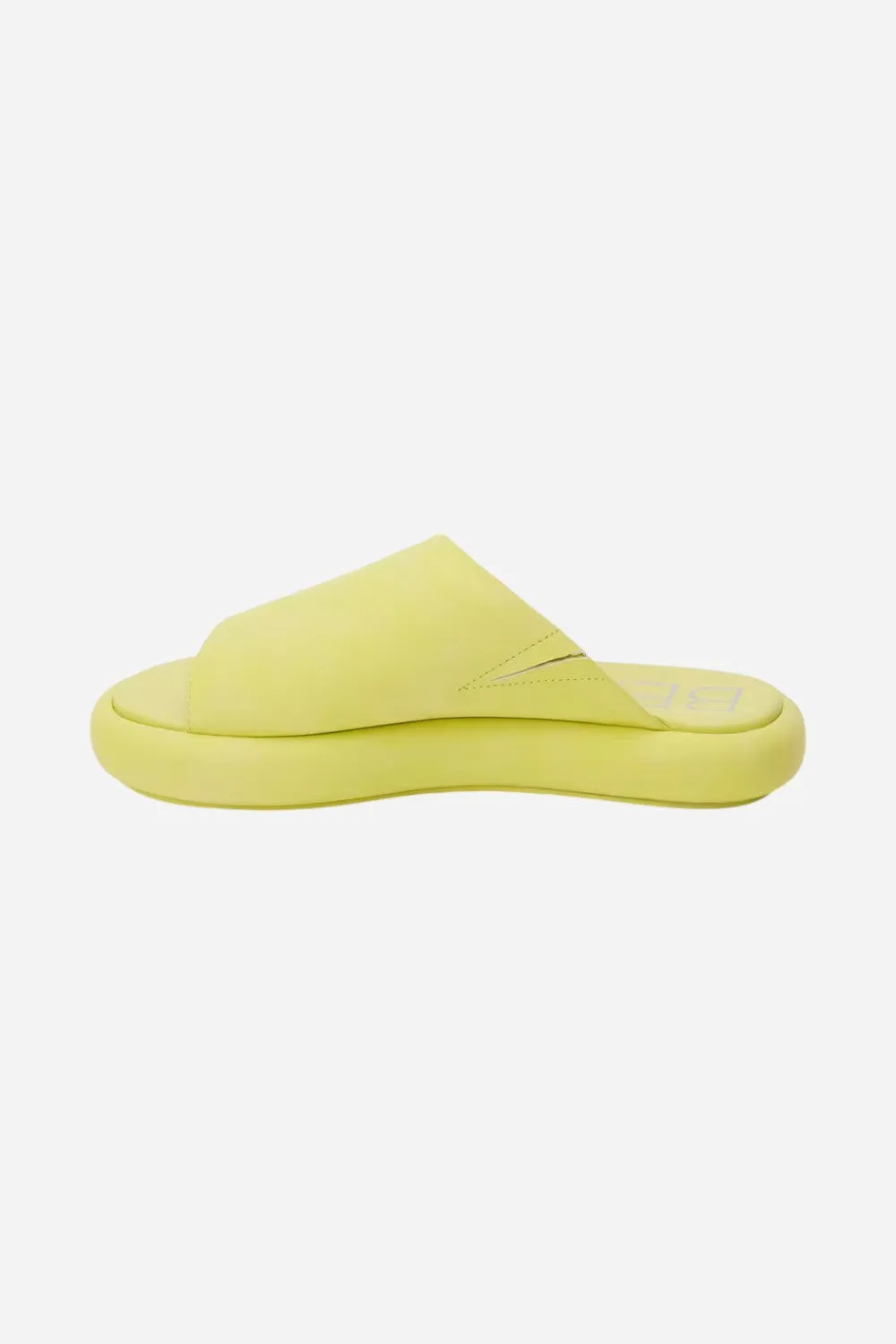 Beach by Matisse Lotus Platform Slide in Lime