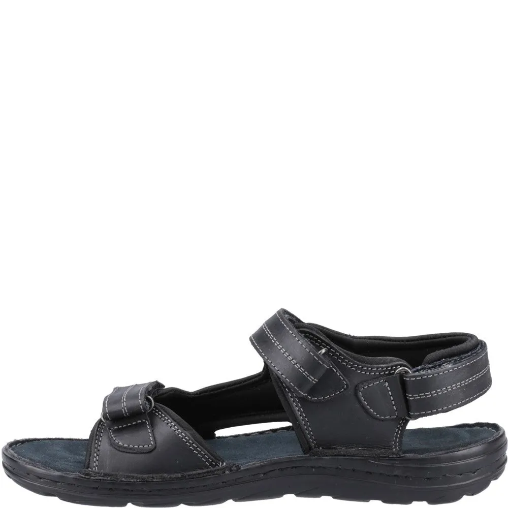 Black Alistair Sandals