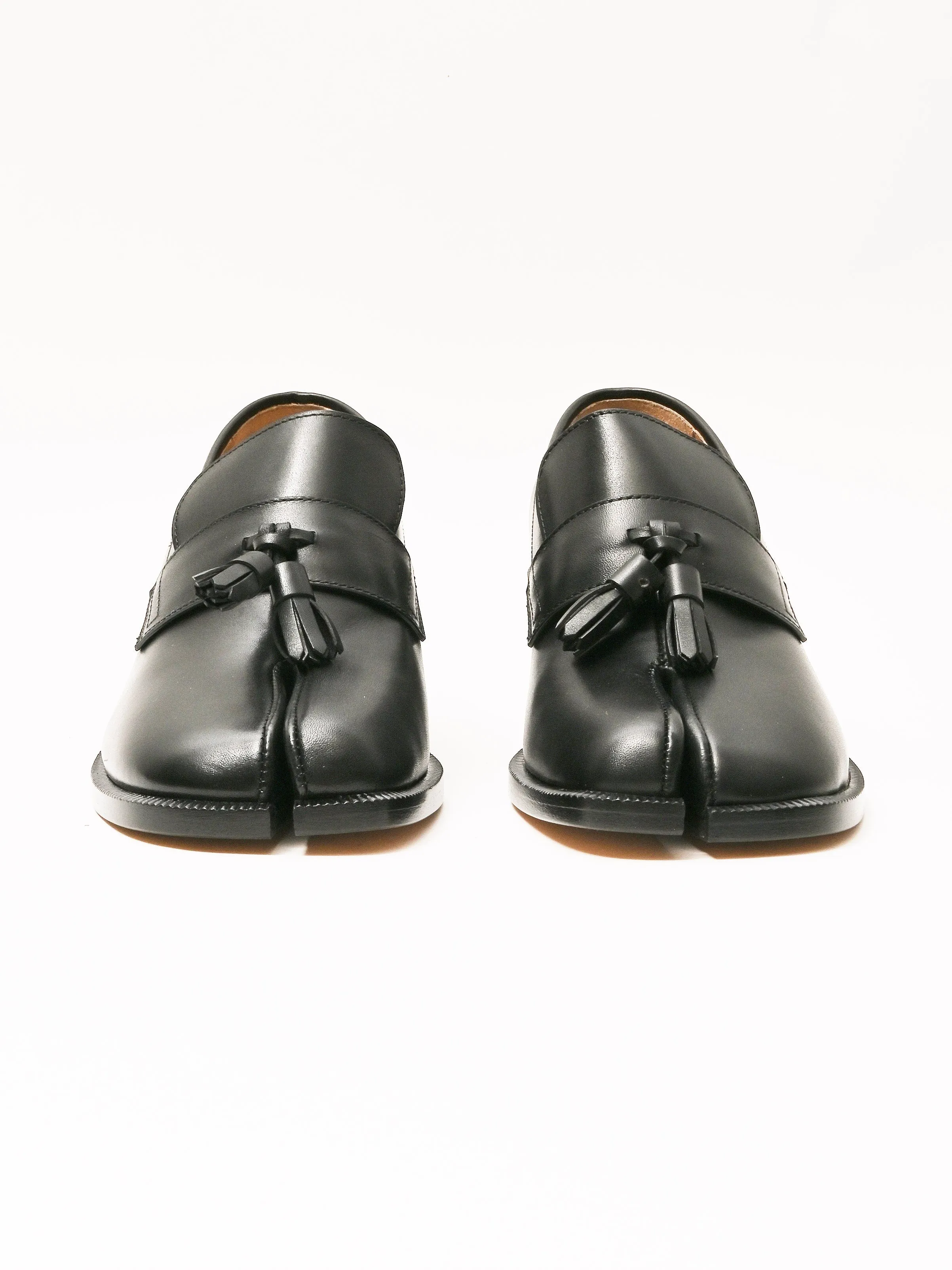 Black Tabi Tassel Loafer