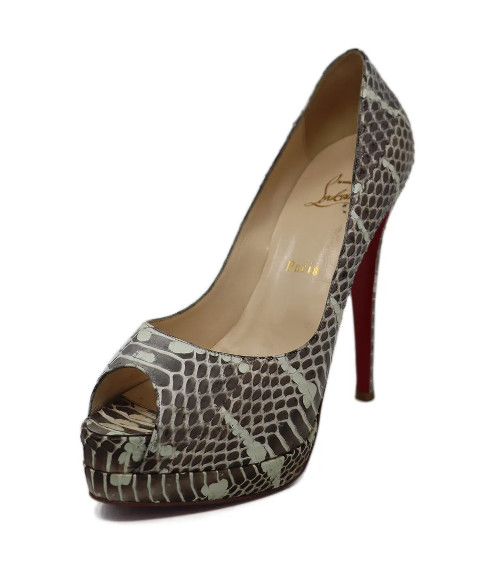 Christian Louboutin Python Heels sz 9