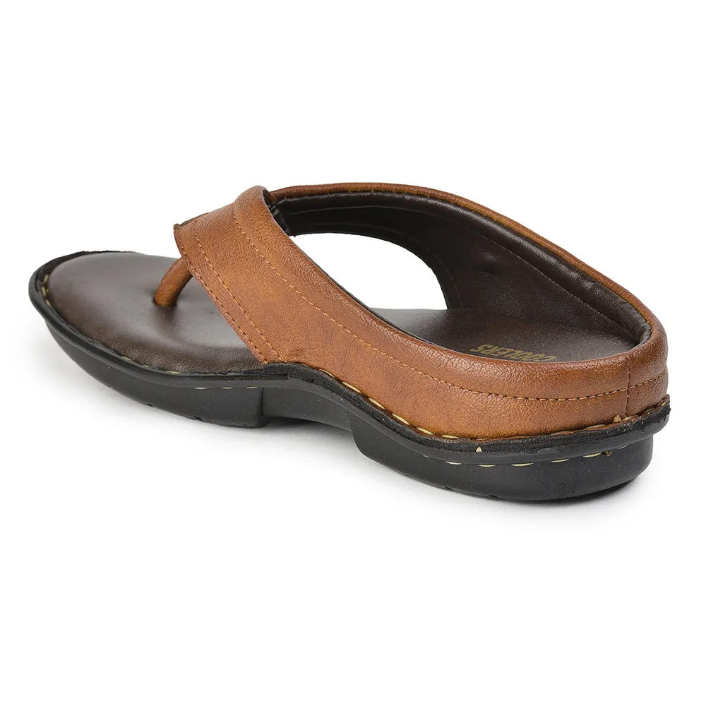 Coolers By Liberty AVN-08 Casual Tan Slippers For Men