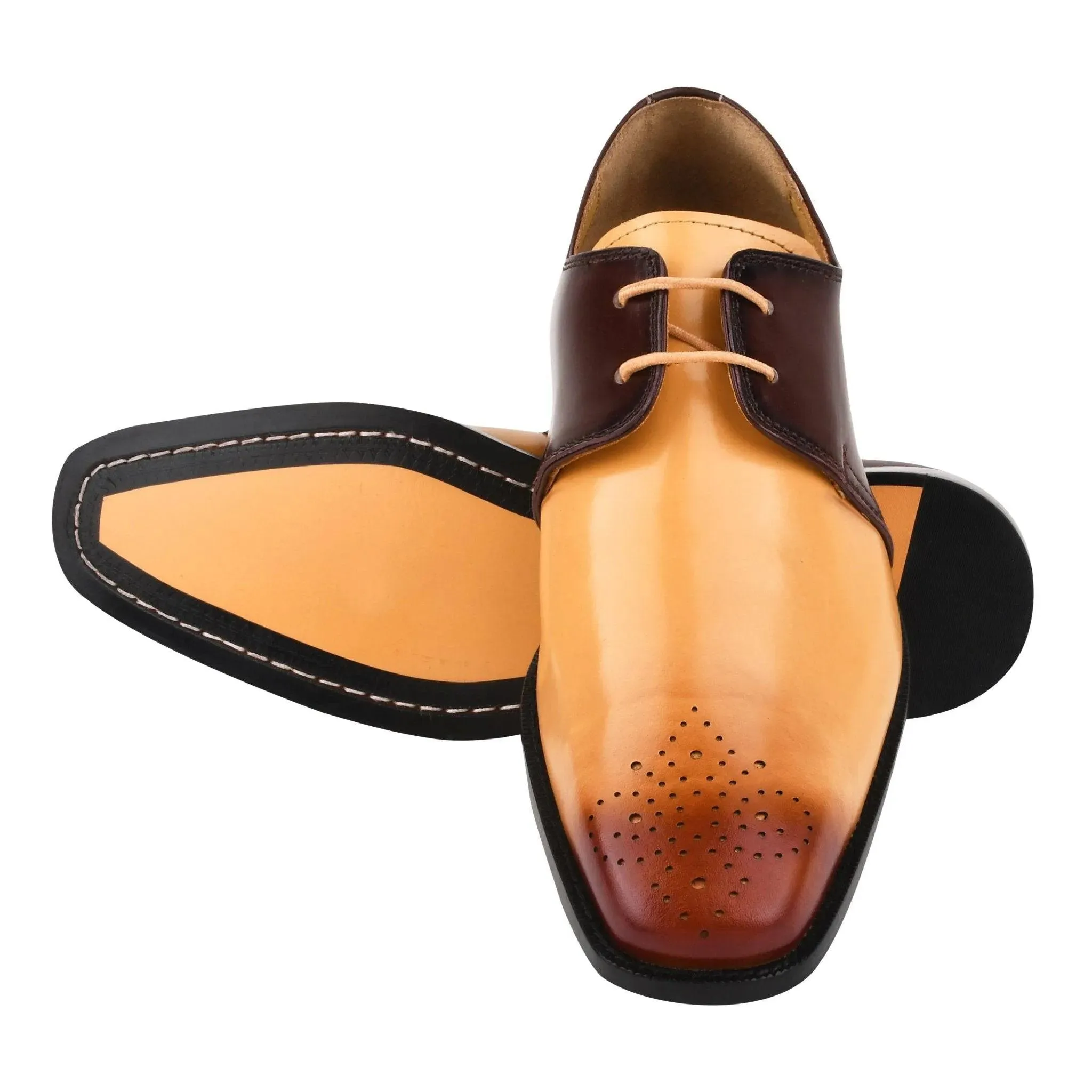 DANIEL Men's Leather Oxford Dress Shoes