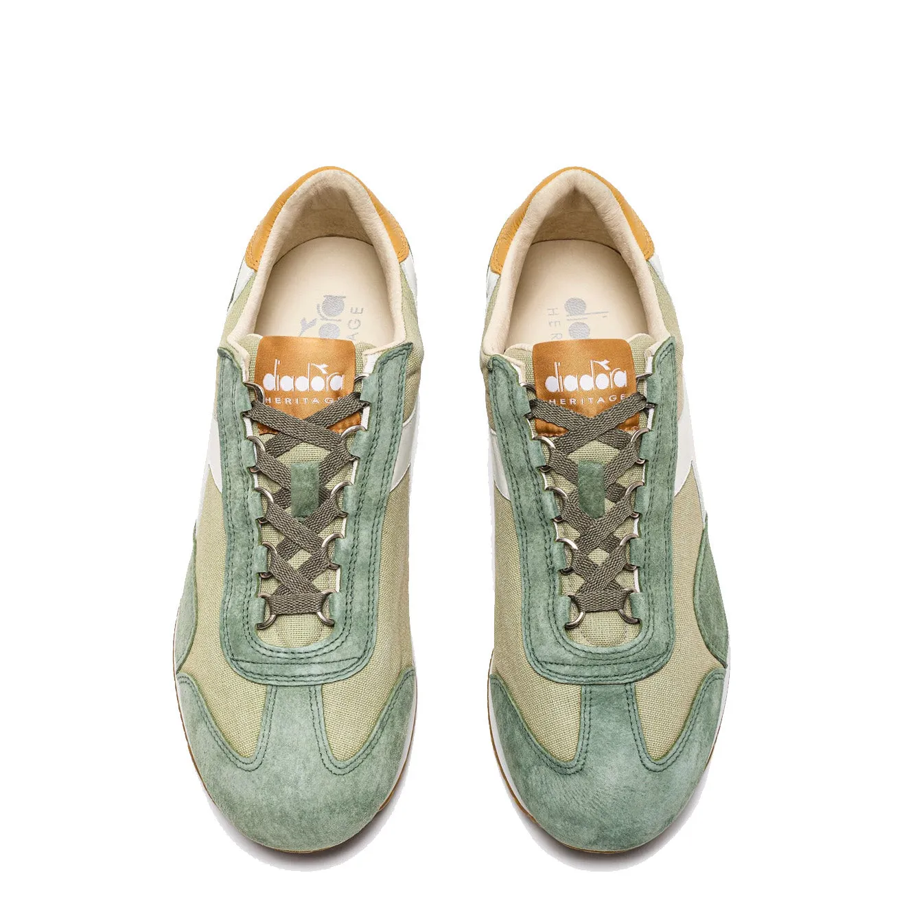 Diadora Equipe H Canvas Stone Wash Green Tea