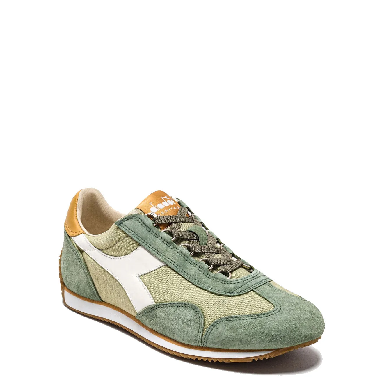 Diadora Equipe H Canvas Stone Wash Green Tea