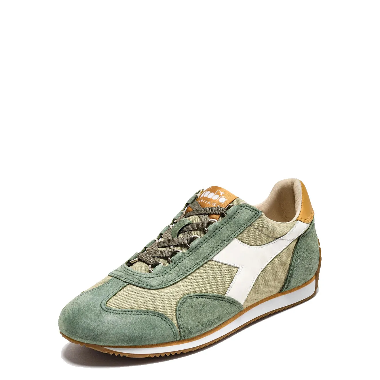 Diadora Equipe H Canvas Stone Wash Green Tea