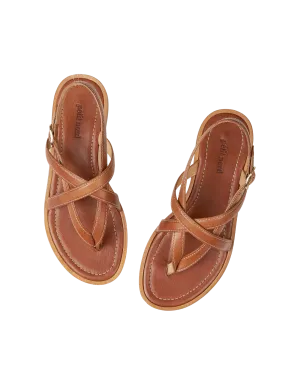 Ella Sandal - Cognac