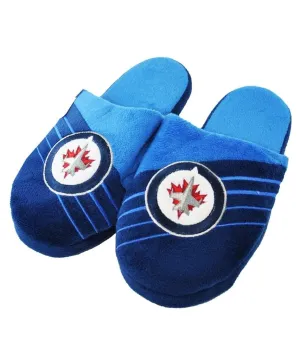 FOCO Men's NHL Winnipeg Jets Big Logo Slipper