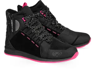 Freaky WP Ixon Women's Motorcycle Shoes, Black/Pink