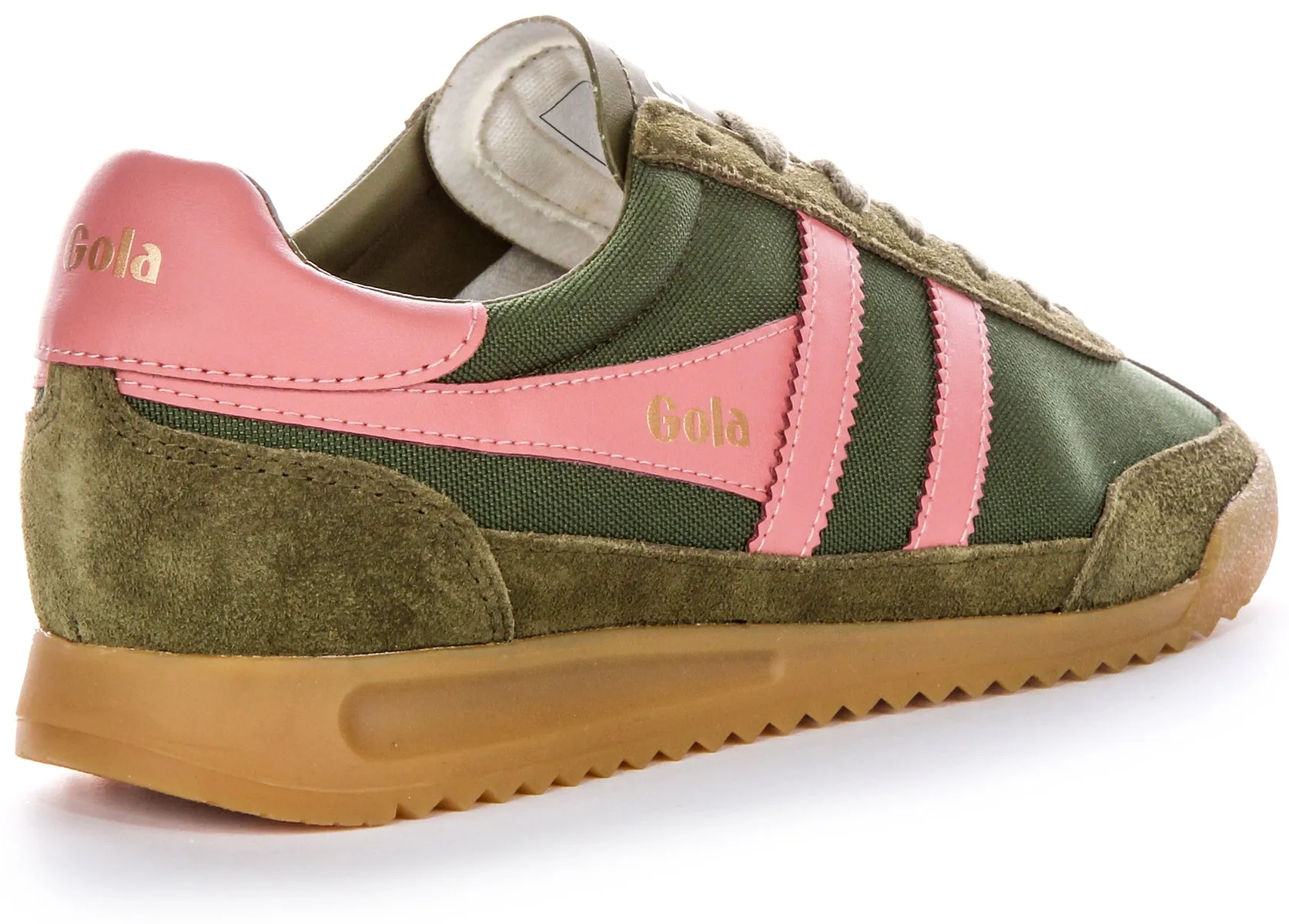 Gola Classics Tornado In Green Pink For Women