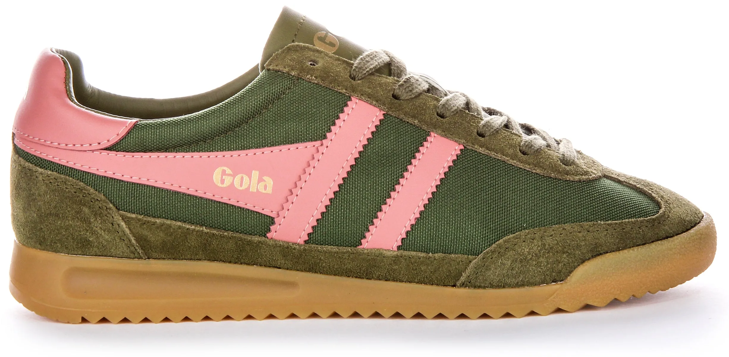 Gola Classics Tornado In Green Pink For Women