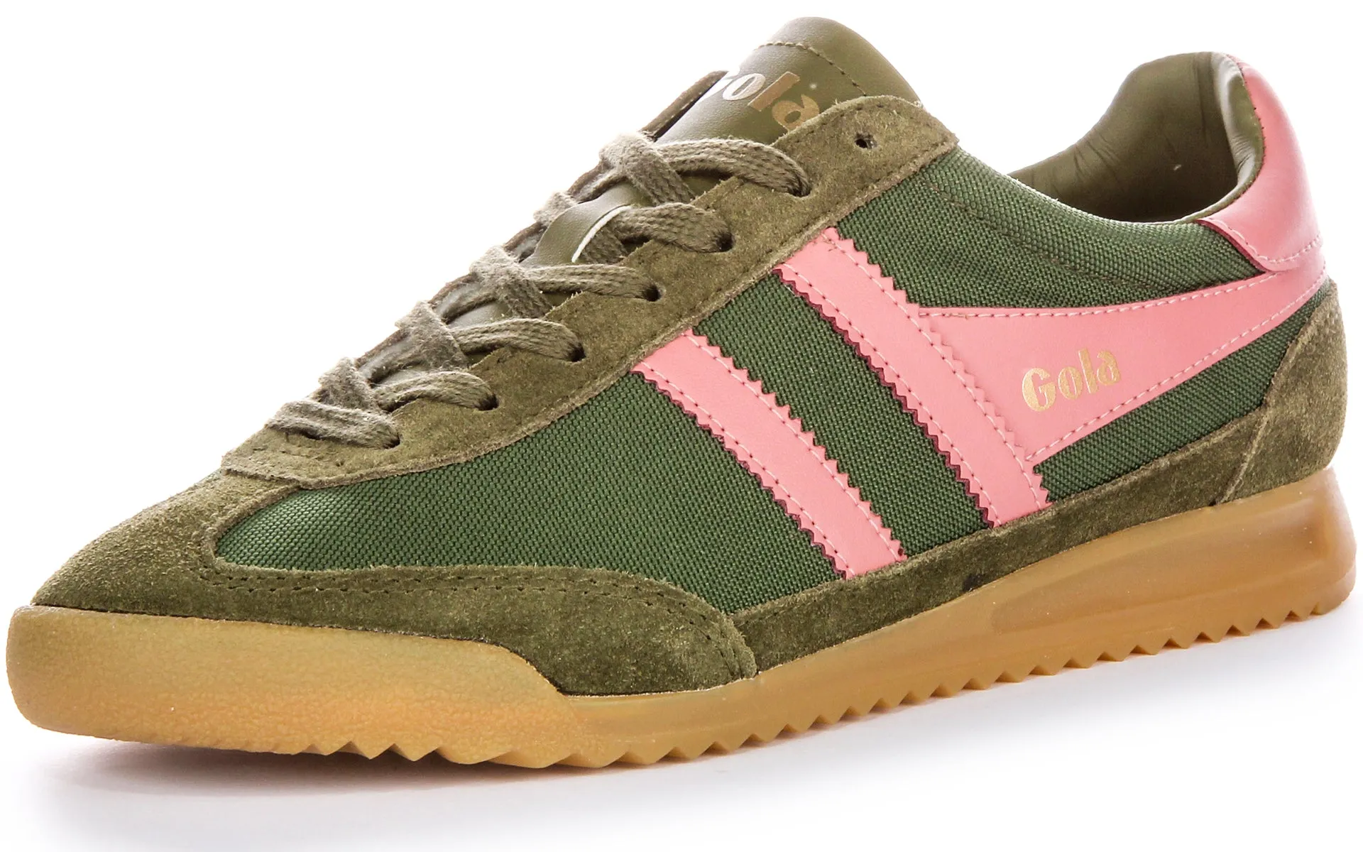 Gola Classics Tornado In Green Pink For Women