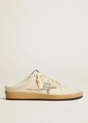 Golden Goose Ballstar Sabot Glitter Star