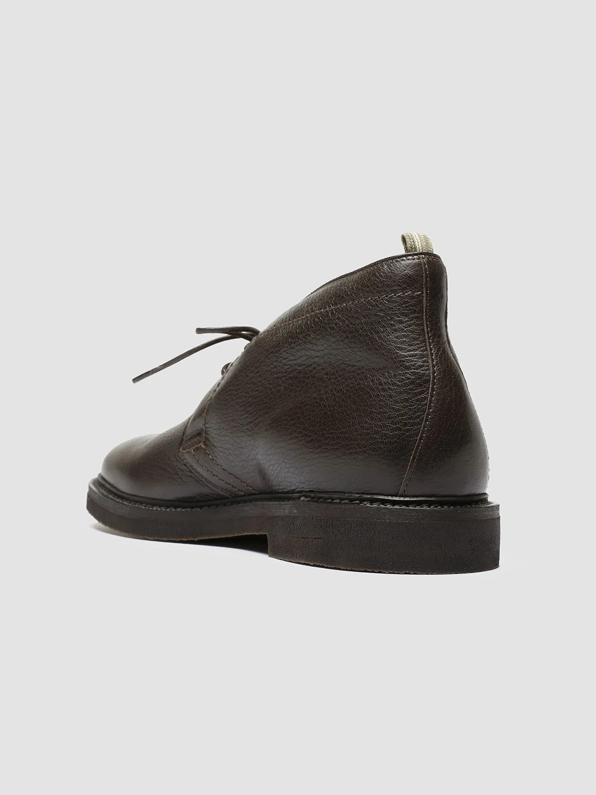 HOPKINS FLEXI 202 - Brown Leather Chukka Boots