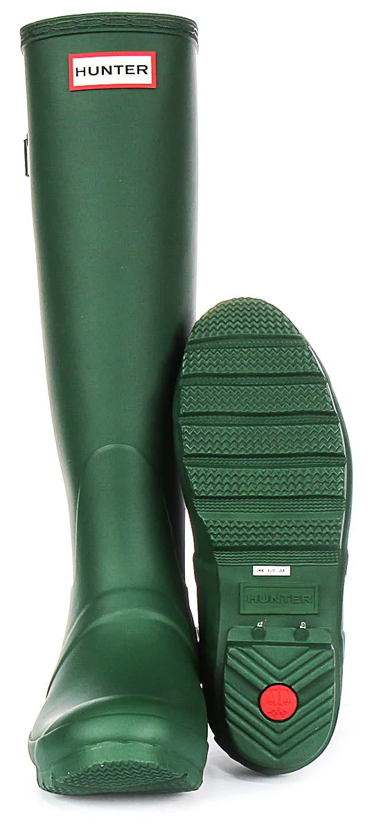 Hunter Tall In Back Adjustable Green For Women