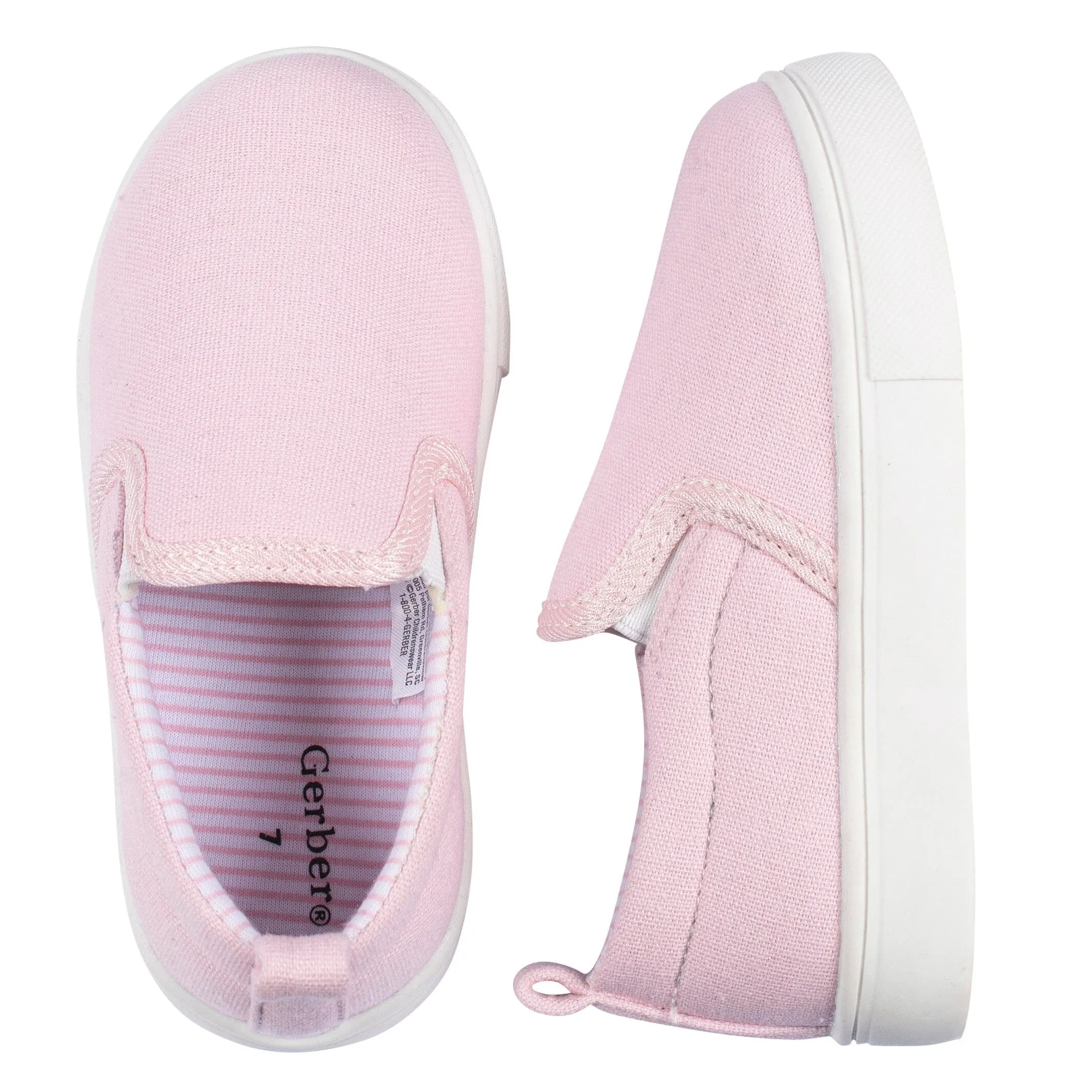 Infant & Toddler Girls Pink Slip-On Sneaker