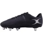 KAIZEN X 3.1 POWER RUGBY BOOTS - 8 STUD - BLACK