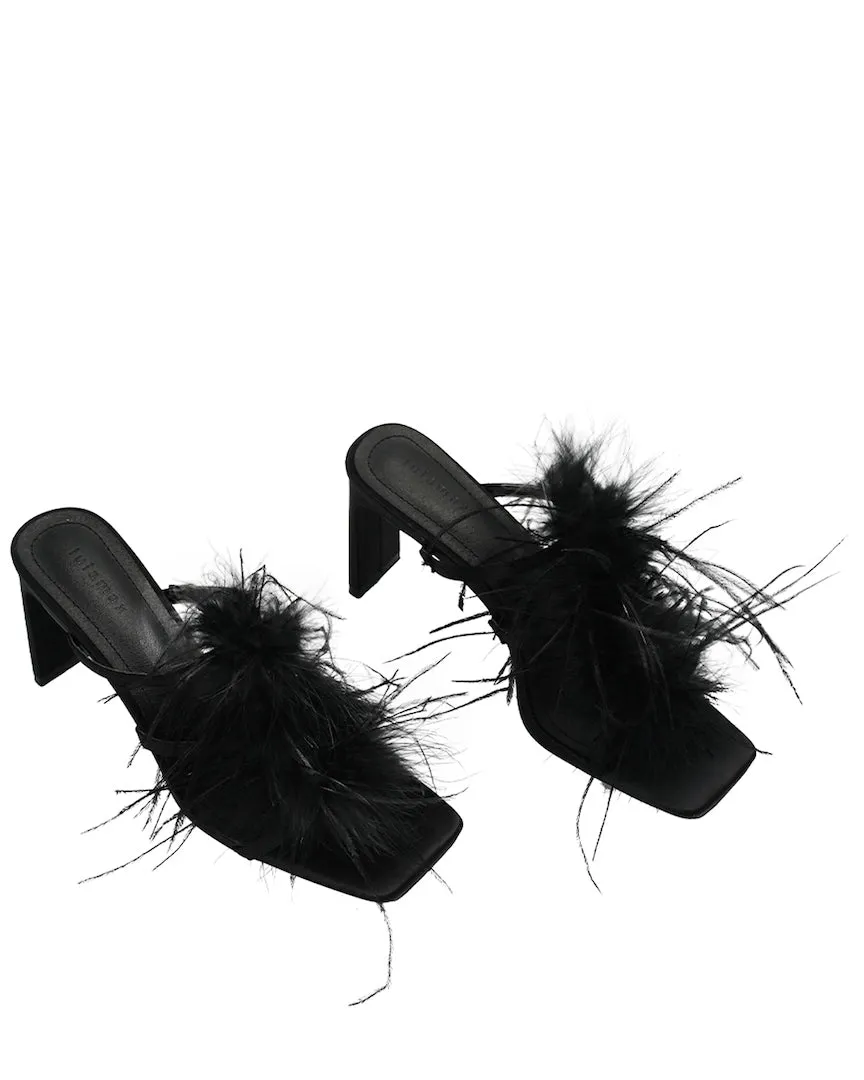 Layla Feather Sandals