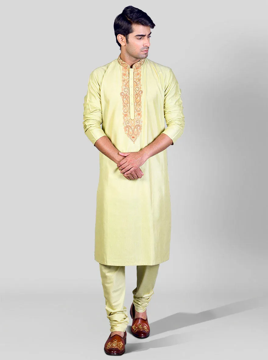 Light Green Kurta Set | Azania