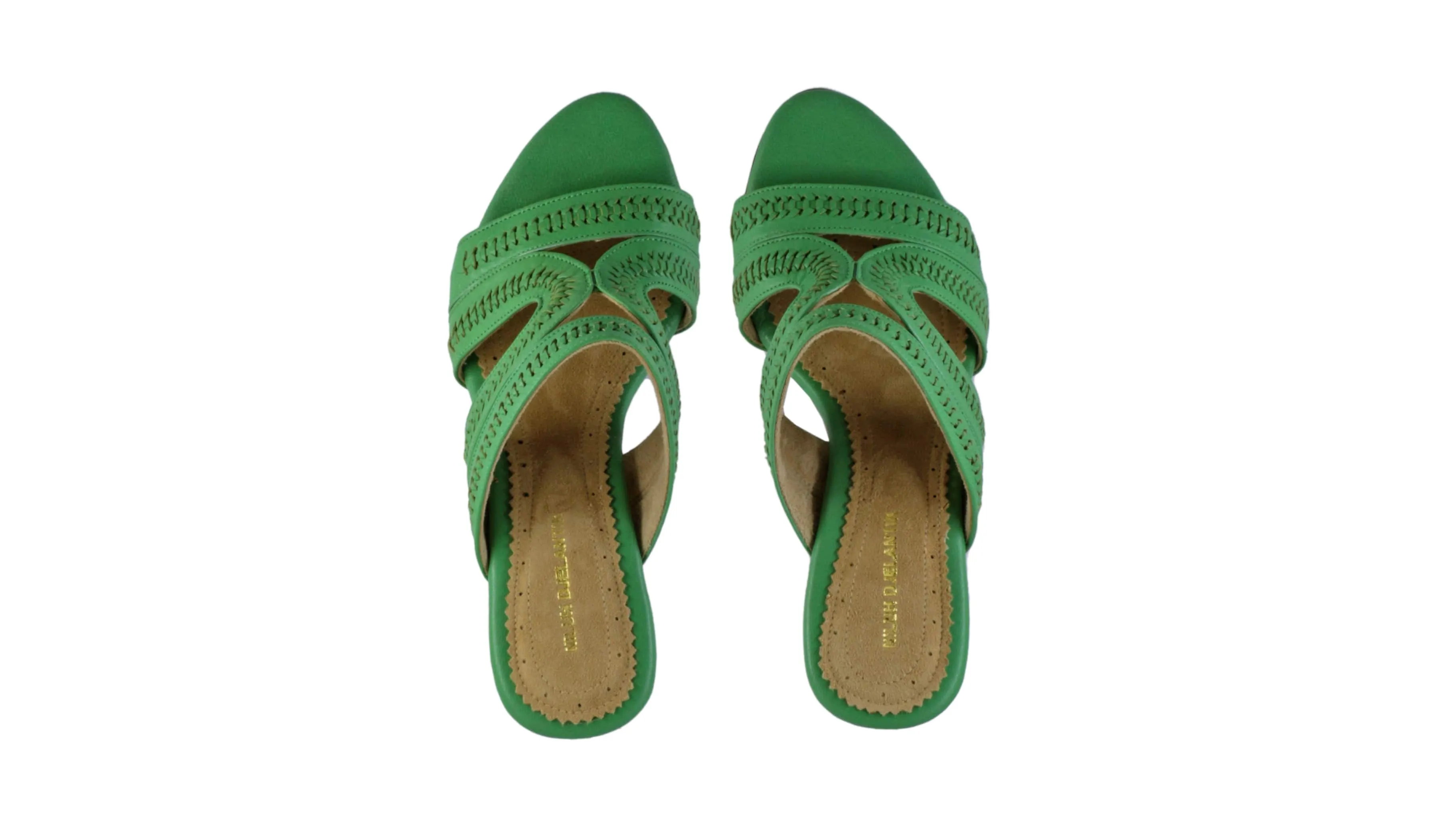 Lilies 80mm Wedges  - Green