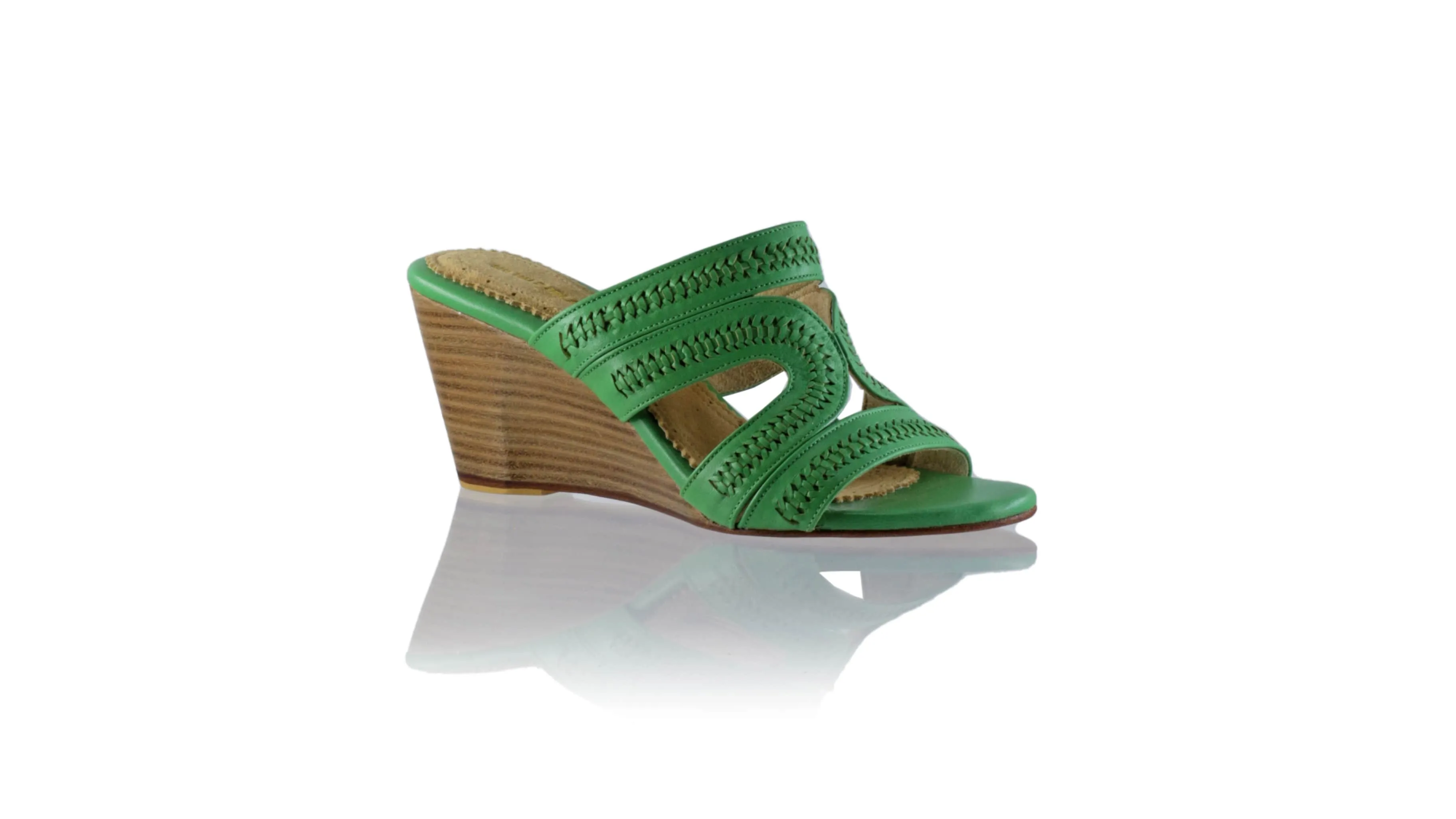 Lilies 80mm Wedges  - Green