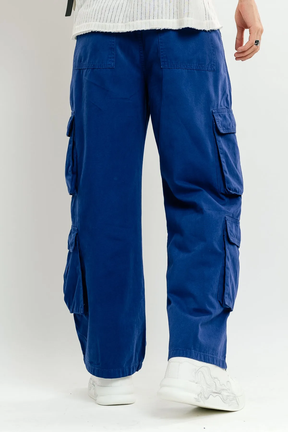 Men's Bright Blue Cargo Pants