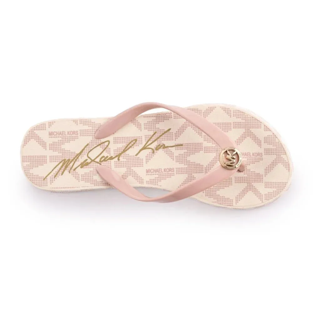 Michael Kors Bedford Wedge Flip Flop Women - PNK