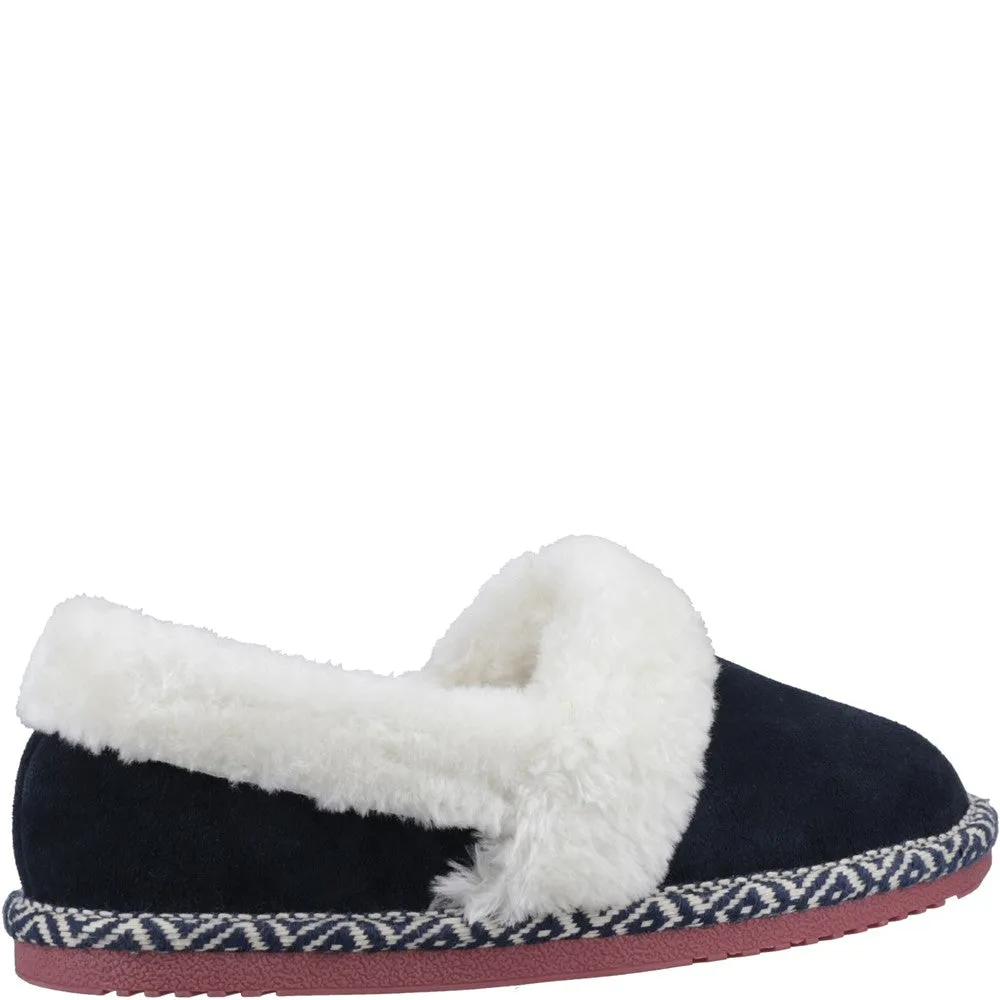 Navy Ariel Slippers