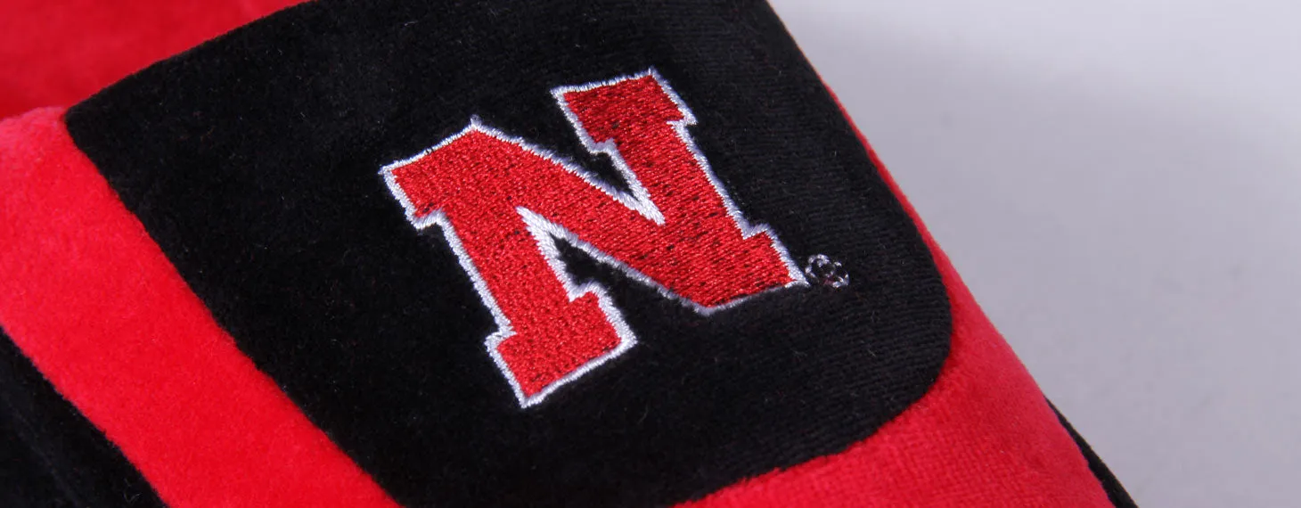 Nebraska Cornhuskers Low Pro Indoor House Slippers