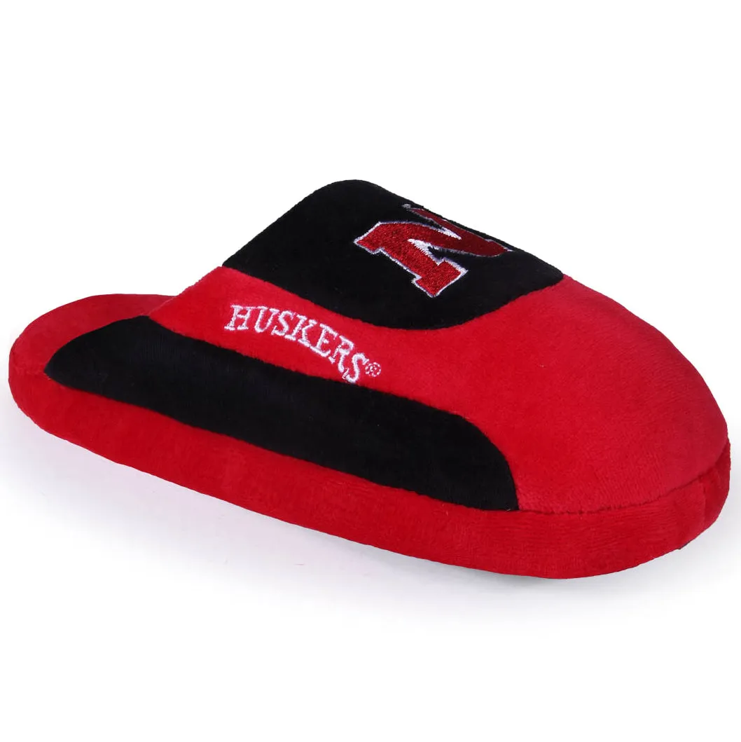 Nebraska Cornhuskers Low Pro Indoor House Slippers