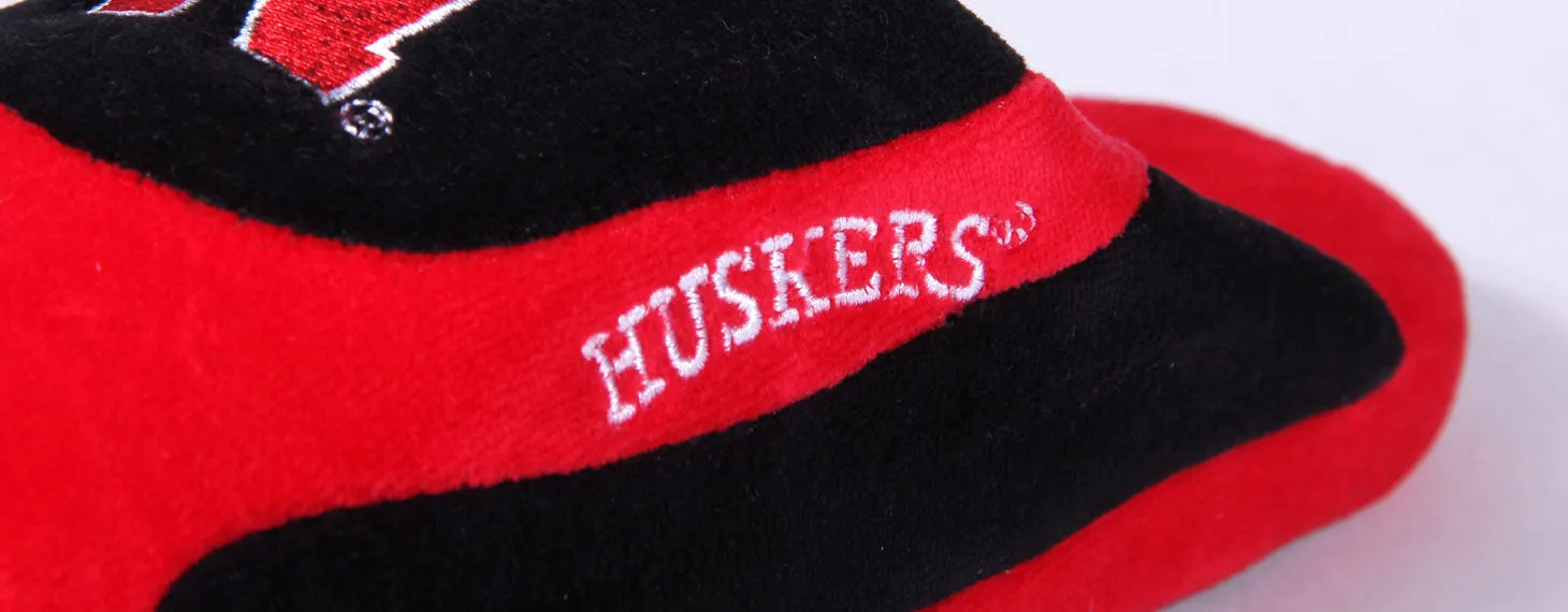 Nebraska Cornhuskers Low Pro Indoor House Slippers