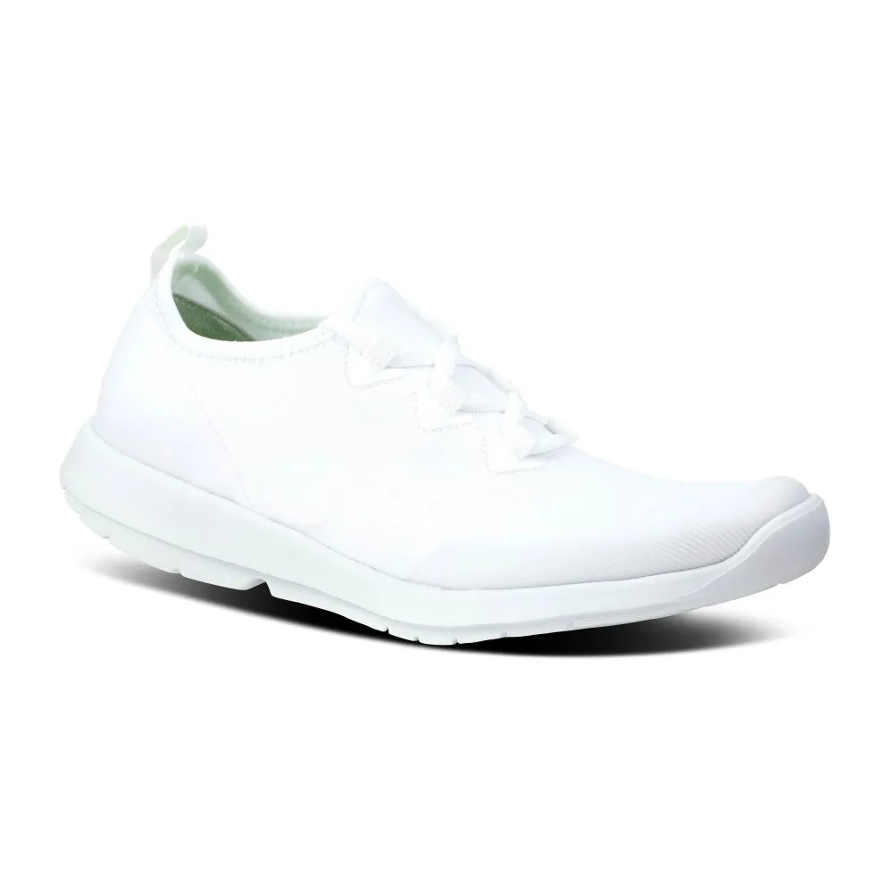 Oofos Women's OOmg Sport LS Low - White