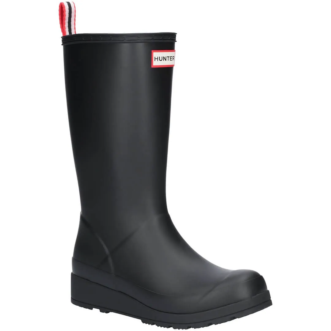 Original Women's Play Tall Wellington Boots - Black by Hunter