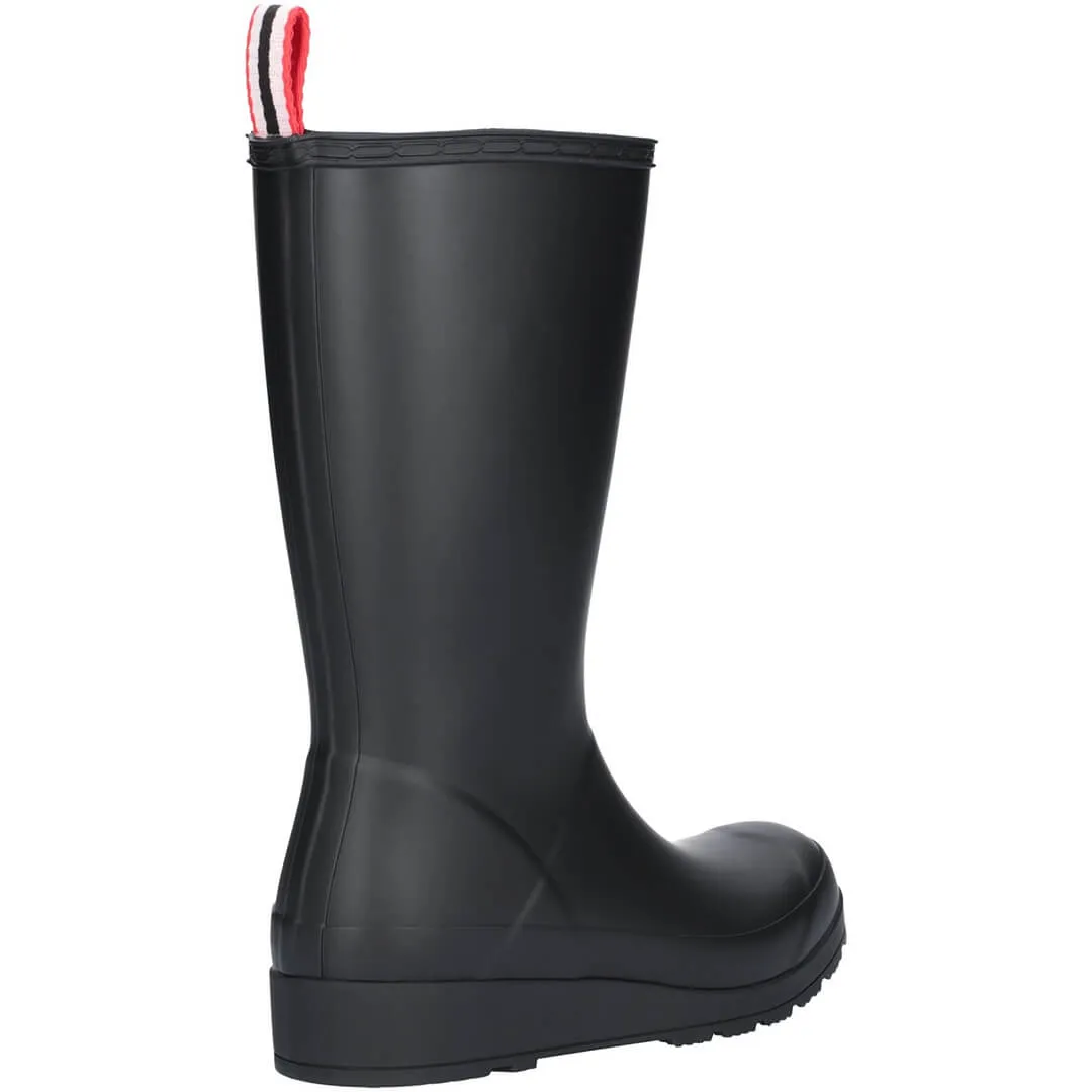 Original Women's Play Tall Wellington Boots - Black by Hunter