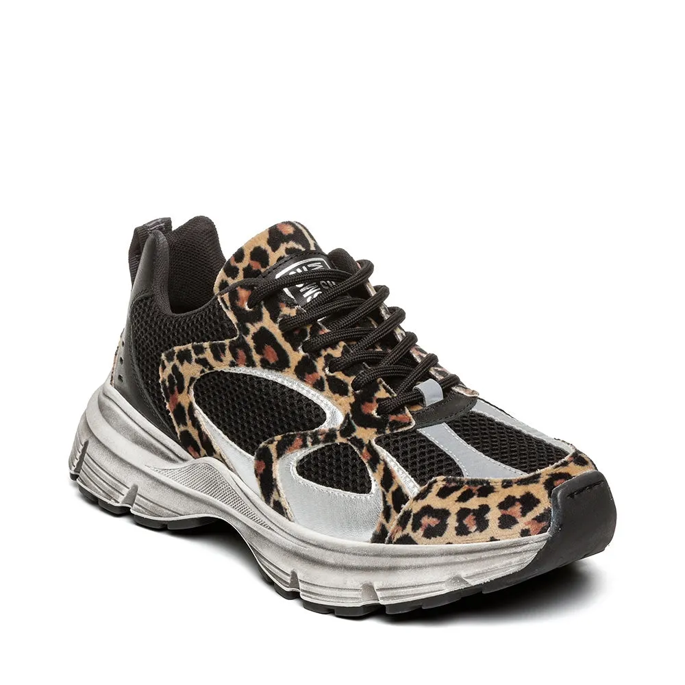 Plaja Trainer BLACK/ LEOPARD