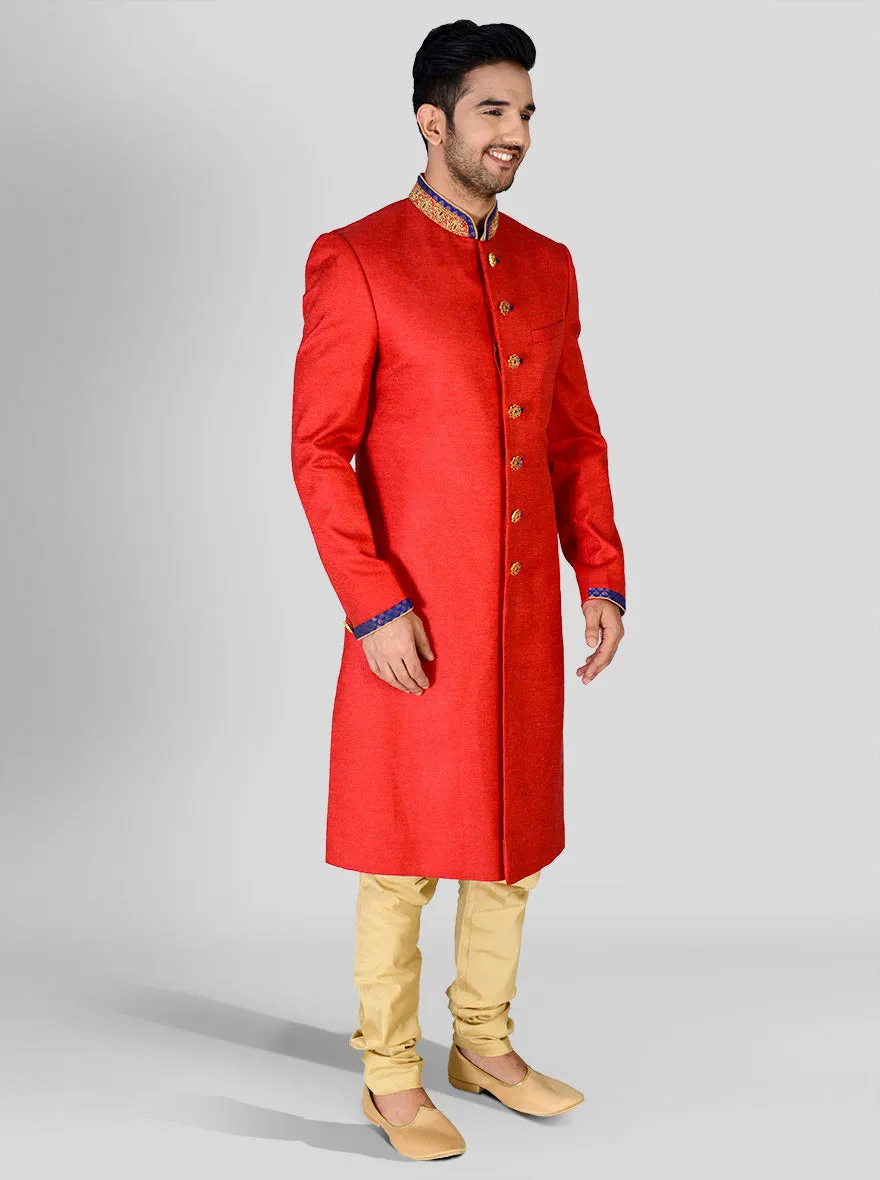 Red Sherwani | Azania