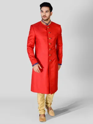 Red Sherwani | Azania