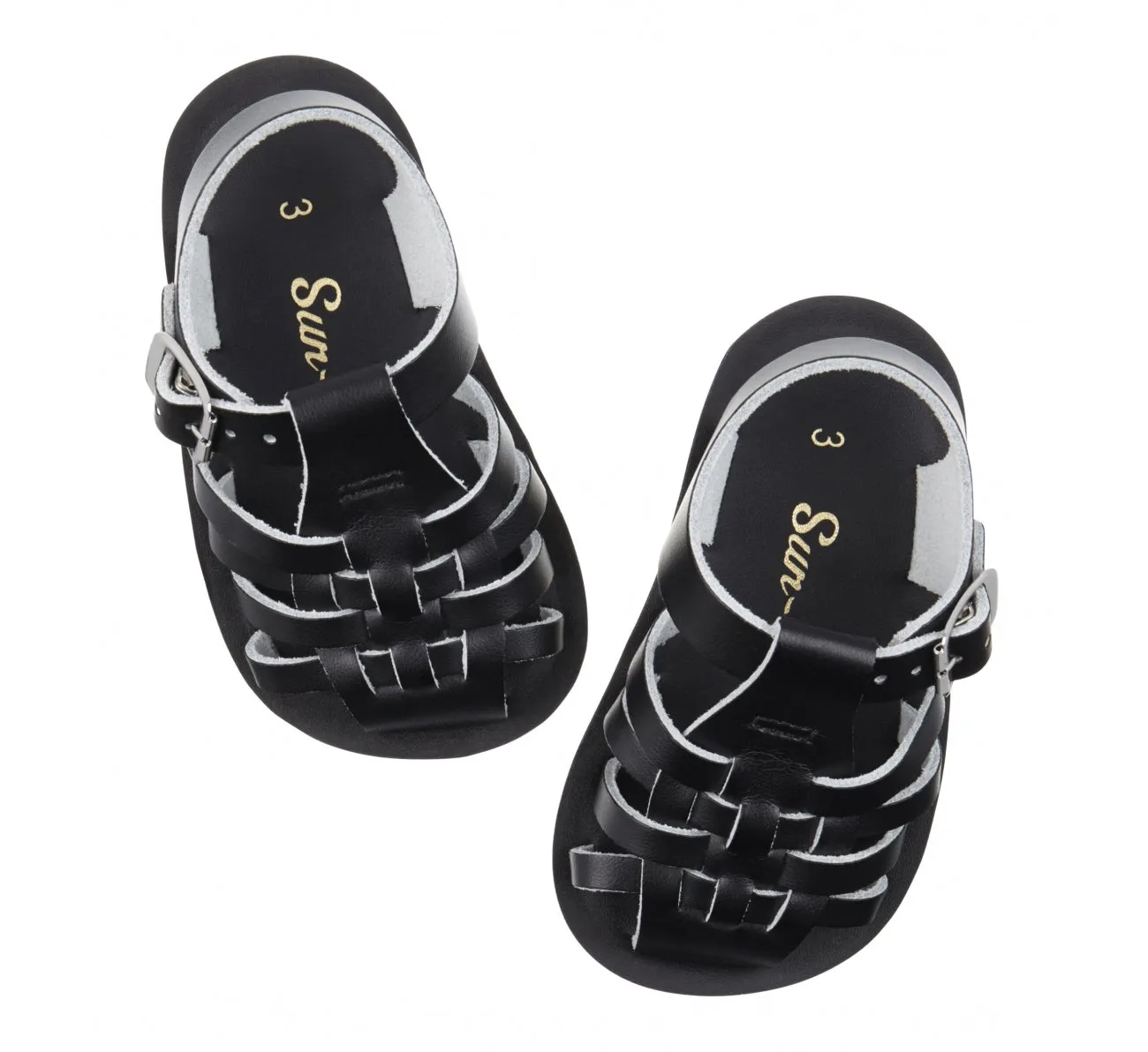 Salt Water Sun San Sailor Sandal - Black