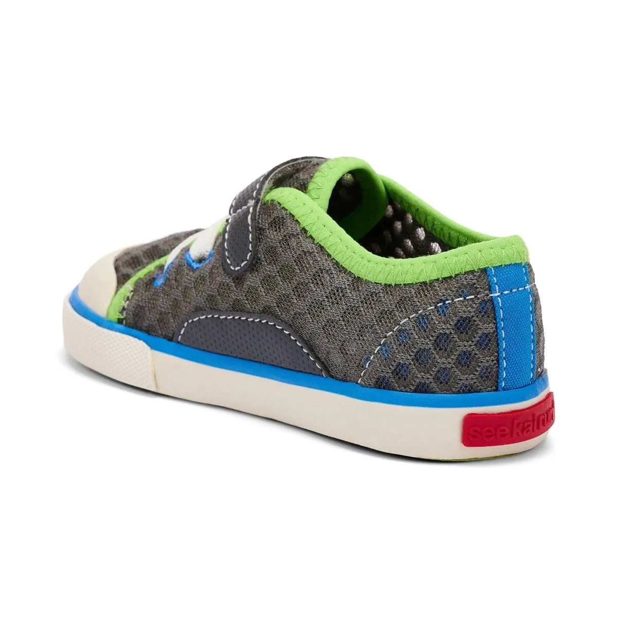 See Kai Run Saylor Sneakers - Grey/Lime