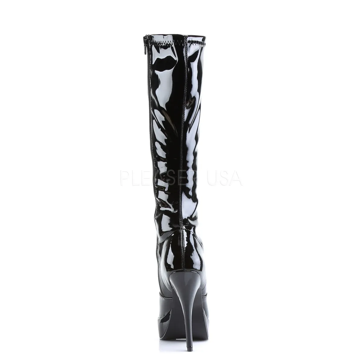 Sexy Shiny Indulge Knee Boots