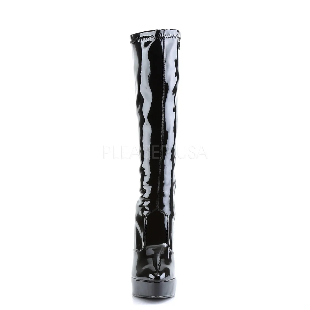 Sexy Shiny Indulge Knee Boots