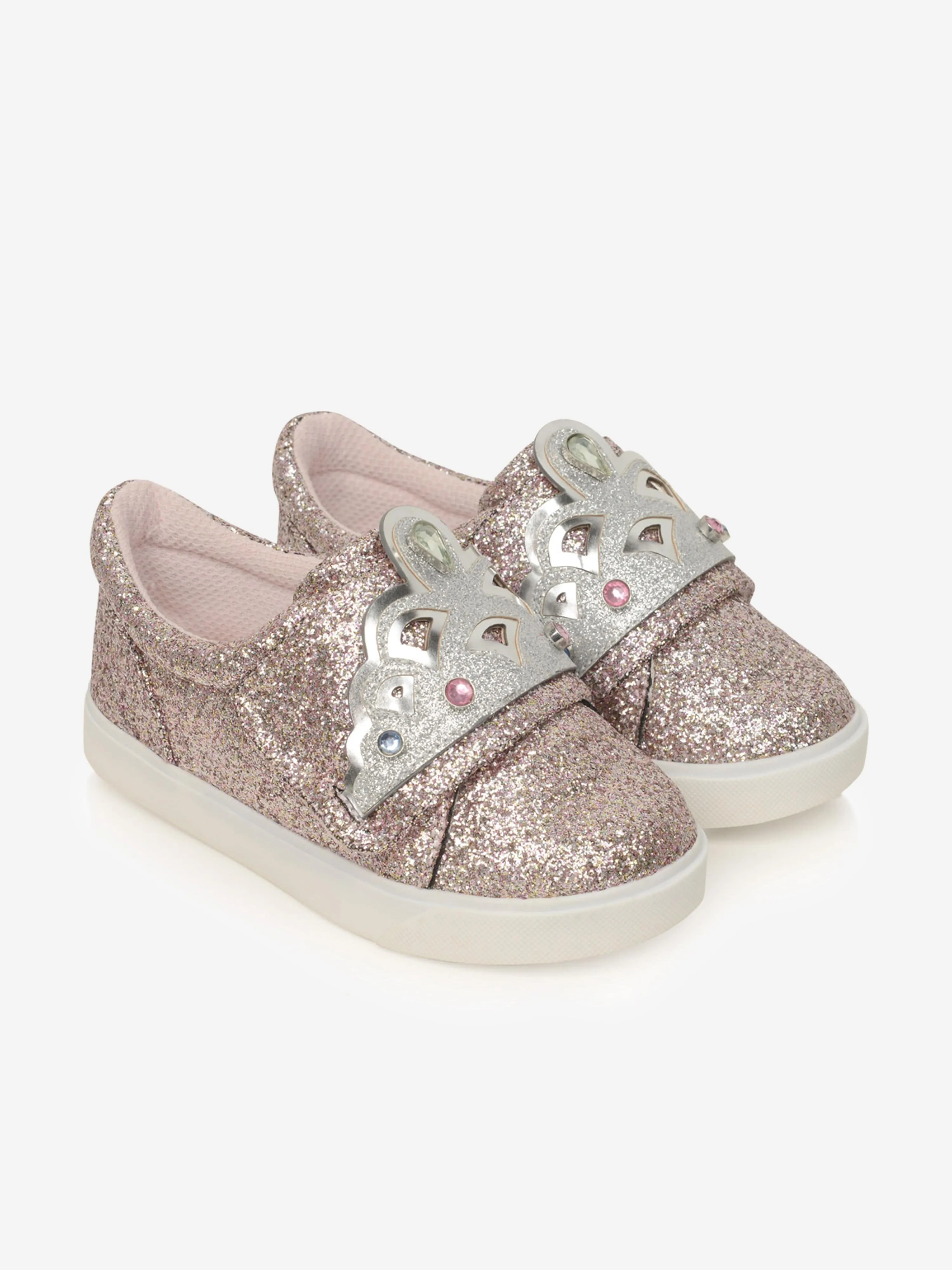 Sophia Webster Glitter Royalty Trainers