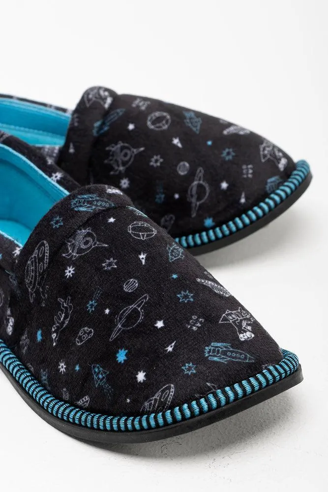 Space Slipper Black