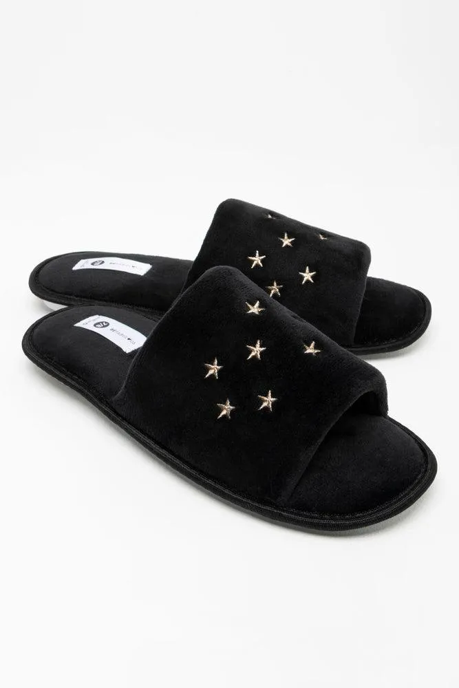 Star Slipper Black