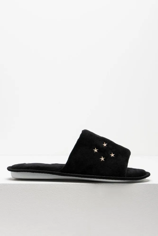 Star Slipper Black