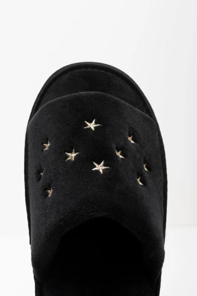 Star Slipper Black